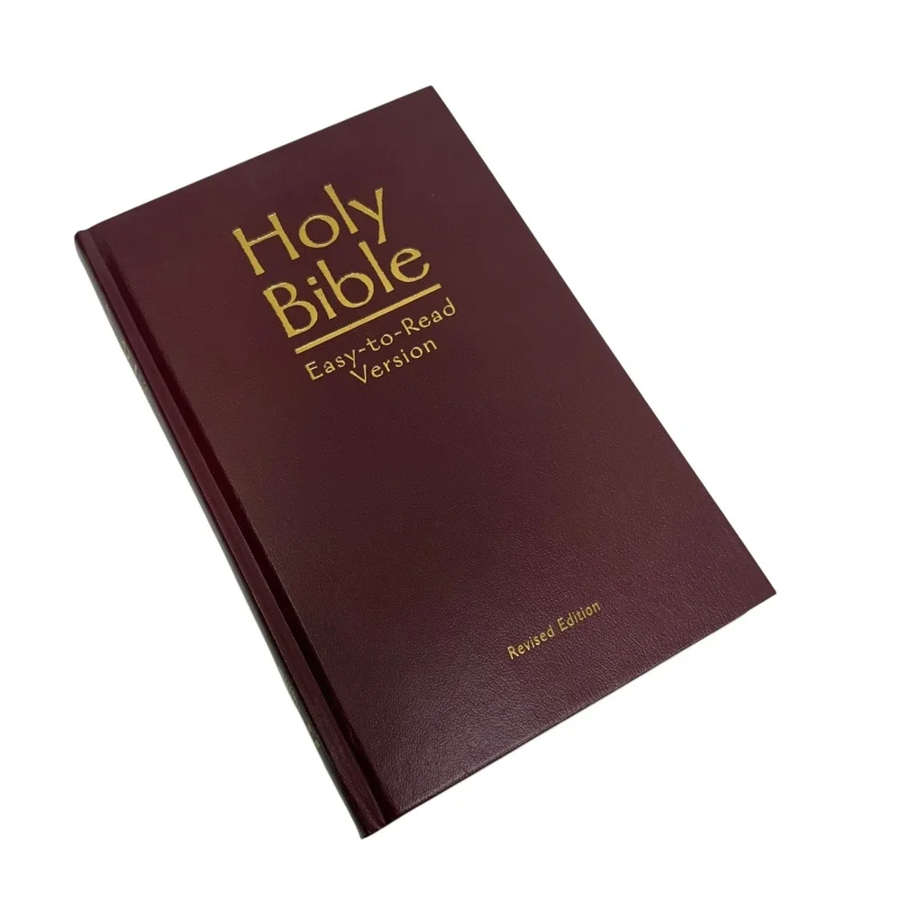 Holy Bible Easy-to-Read Version Revised Edition WBTC Hardcover Burgundy ERV